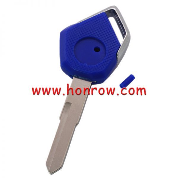 For KAWASAKI motorcycle key blank(blue) right blade