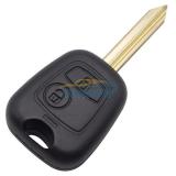 For Peu 2 button remote key blank with SX9 blade