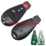 For Chry 3+1 button remote key with  315Mhz