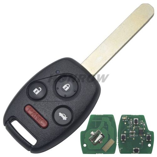 For Ho 3+1 button remote key with 313.8Mhz  2.4L CAR