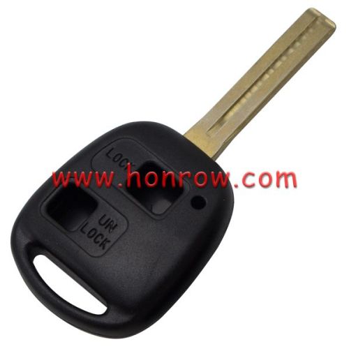 For Le 2 button remote key blank with TOY48 blade （(short blade-37mm)