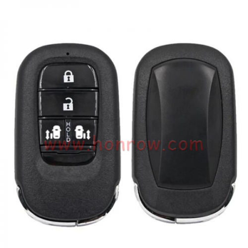 For Honda 4 button Smart Remote Car key with 433MHZ 4A Chip  FCC ID : KR5TP-4