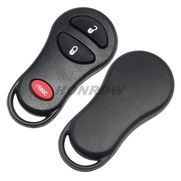 For Chry 2+1 Button remote key blank with panic