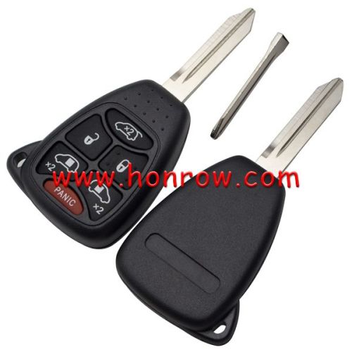 For Chrysler 5+1 button remote key with 315Mhz Two model FCCID-M3N5WY72XX (2004-2007)  FCCID:OHT692427AA (2006-2010) for you can choose