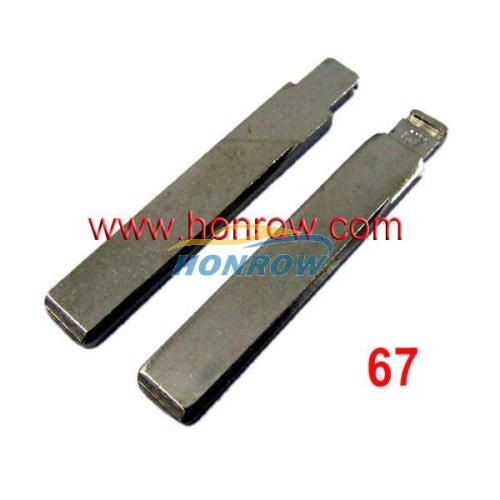 For BMW Remote Key Blade 67#