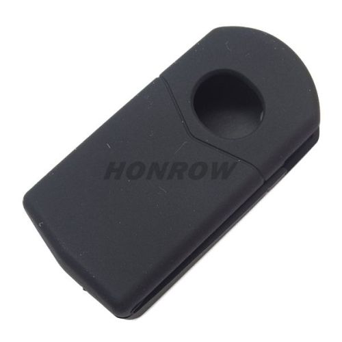 For Mazda 2 button Silicone case Black color (MOQ: 5pcs)