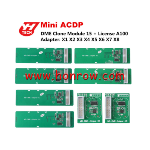 Yanhua Mini ACDP Module 15 for Mercedes Benz DME Clone  License A100 with DME Adapter X1- X8 Work via Bench Mode