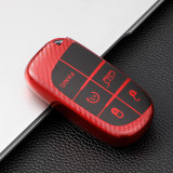 TPU Car Key Cover For TPU Car Key Cover For Jeep Compass  Cherokee  Renegade Grand Cherokee Grand Commander Key Protect Case