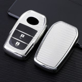 TPU Car Key Cover For Highlander CROWN  Prado  Vios  Camry  Corolla Key Protect Case