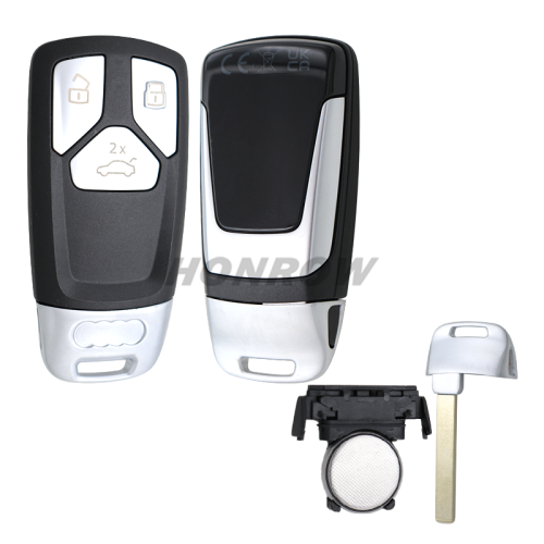 For Audi  MQB48 keyless 3 button remote key with 433.92mhz