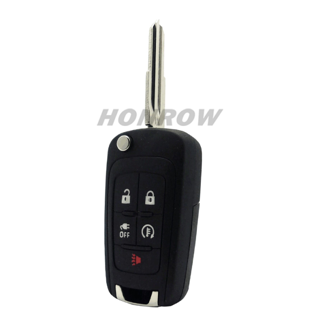 For Chevrolet 4+1 button remote key blank