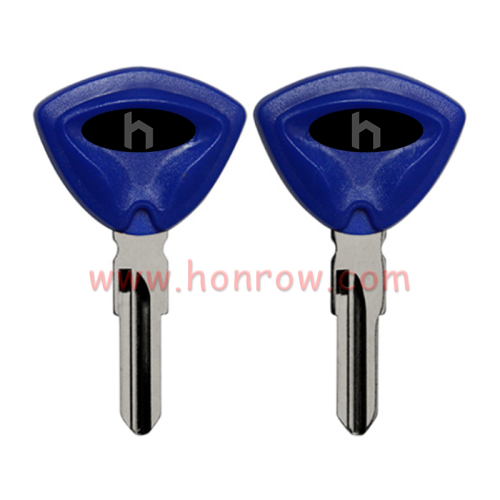 For Bombardier Motorcycle transponder key blank BLUE COLOR