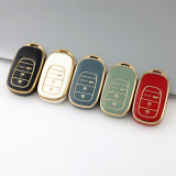 Gold TPU Car Key Cover For  Honda  Key Protect Case