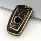 Gold TPU Car Key Cover For BMW Key Protect Case