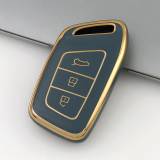 Gold TPU Car Key Cover For BAOJUN Key Protect Case