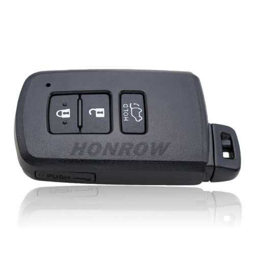 For Toyota 3 button remote key shell 