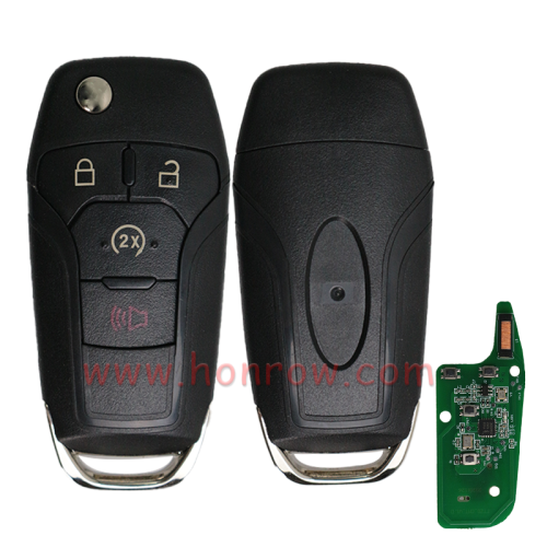 For Ford 4 button keyless go smart key with 902MHz FSK NCF2951F / HITAG PRO / 49 CHIP  FCC ID: N5F-A08TDA PN: 164-R8134