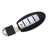 For Nissan 4 button remote key 433.92mhz, chip: 7945M(4A) for 2016 Nissan Rogue FCCID:kr5s180144106