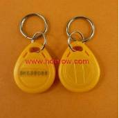 ID Entrance Guard  Inductive Key Card (Yellow Color & Small Size)