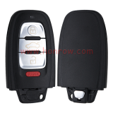 For Au A4L and Q5 3+1 button Remote key Blank