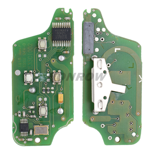 For Original Citroen ASK 4 button flip remote control with 433Mhz PCF7941 Chip for 307&407 Blade (Before 2011 year)