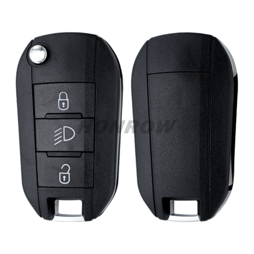 For Citroen 3 Button Remote Key with 433MHz and HITAG AES 4A Chip without lg