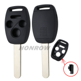 For high quality Honda 2/2+1/3/3+1 button remote key blank enhanced version