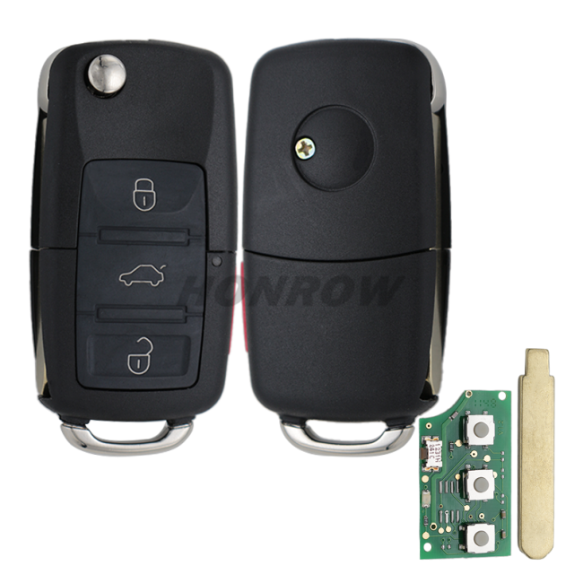 Modified  For Honda 7th generation--can be use in Accord,Odessey,City and so on  3+1 button remote key with 315mhz VW style flip remote  (without chip,put your existing key chip into the new romote)