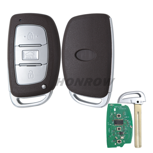 For Hyundai Tucson 3 button Smart Key with 433.92MHz FSK NCF2951X / HITAG 3 / 47 CHIP P/N: 95440-D7010 Work On: 2019-2020   For  Hyundai Tucson