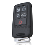 For Volvo 5 button remote key with 902mhz  PCF7945/7953 chip FCCID:KR55WK49266