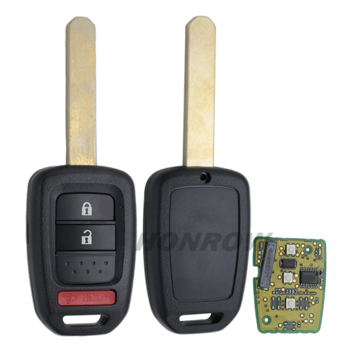 For Ho 2+1 button remote key with chip 47-7961XTT inside 434MHZ