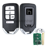 For Honda Accord 4+1 Button Smart Remote Car Key with 433Mhz 4A Chip FCC ID:  CWTWB1G0090