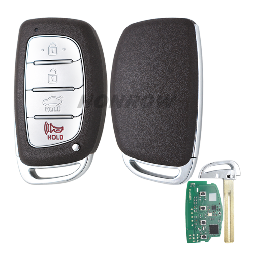 For Hyundai Sonata 4button smart remote car key with 8A chip 433mhz  FCC ID: CQOFD00120  PN: 95440-C1000N, 954440-C1001, 95440-C1000