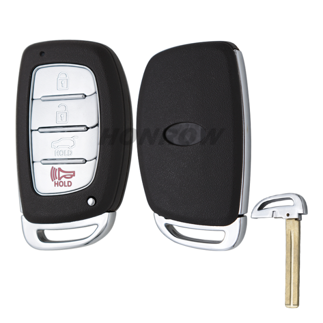 For Hyundai 3+1 button  smart remote key blank