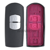 For Mazda 2 button keyless Smart remote key with 315MHz FSK PCF7953P / HITAG PRO / 49 CHIP FCC ID: WAZSKE13D01 Model: SKE13D-01