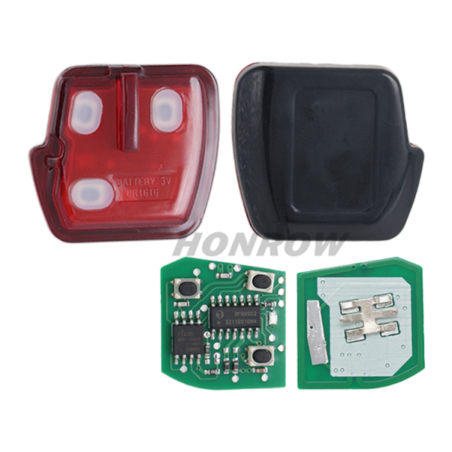 For Mitsubish 3 button remote key with 433mhz