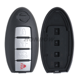 For Nissan 3+1 button smart remote key with 315Mhz FCC ID: CWTWB1U840