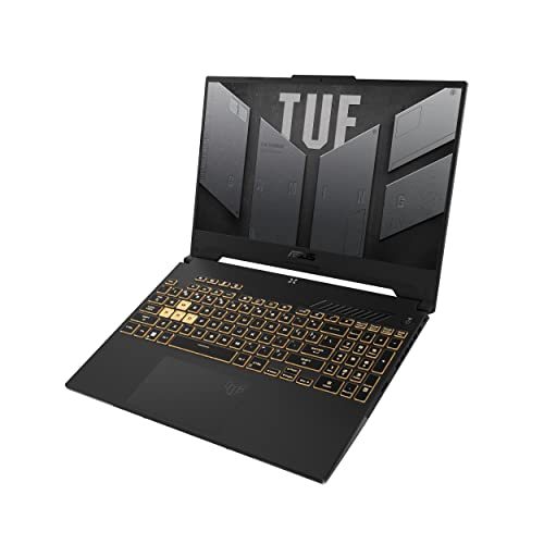 华硕 TUF 游戏 F15 (2023) 游戏笔记本电脑,15.6 英寸 FHD 144Hz,100% sRGB 显示屏,GeForce RTX 4050,英特尔酷睿 i5-13500H,16GB DDR4,512GB PCIe SSD Gen 4,Wi-Fi 6, Windows 11 FX507VU-ES53