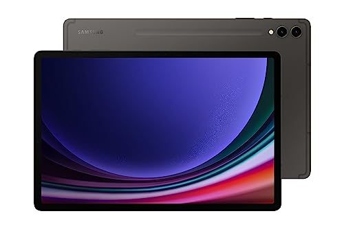 三星 Galaxy Tab S9+ Plus 12.4 英寸 512GB,WiFi 6E 安卓平板电脑,Snapdragon 8 Gen2 处理器,AMOLED 屏幕,S 笔,IP68等级,美国版,2023,石墨