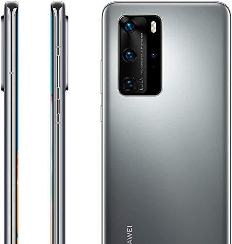 Huawei P40 Pro 5G ELS-N04 256GB 8GB RAM International Model - Silver Frost - (Only GSM No CDMA) (256GB, P40 Pro, Silver Frost) (256GB, P40 Pro, Silver Frost)