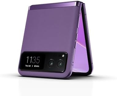 Motorola razr | 2023 | Unlocked | Made for US 8/128 | 32MP Camera | Vanilla Cream, 73.95 x 170.82 x 7.35mm