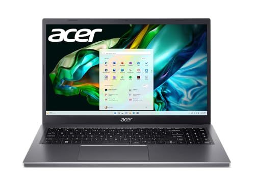 Acer Aspire 5 15 Slim Laptop | 15.6  FHD 1920x1080 IPS Touch | Intel Core i5-13420H | Intel UHD Graphics | 16GB LPDDR5 | 512GB Gen 4 SSD | Wi-Fi 6 | Backlit KB | Protective Sleeve| A515-58PT-50UJ