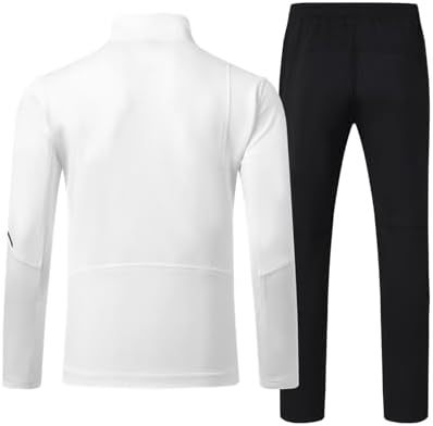 TBMPOY Men's Tracksuits Sweatsuits for Men Sweat Track Suits 2 Piece Casual Athletic Jogging Warm Up Full Zip Sets