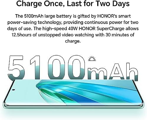 Honor Magic5 Lite Dual-SIM 256GB ROM + 8GB RAM (Only GSM | No CDMA) Factory Unlocked 5G Smartphone - (Silver)