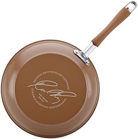 Rachael Ray Cucina Nonstick Cookware Pots and Pans Set, 12 Piece, Agave Blue