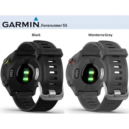Garmin Forerunner 55 Black/Monterra Grey Multi-Fitness Watch for Sports and ExerciseBrand new and authentic