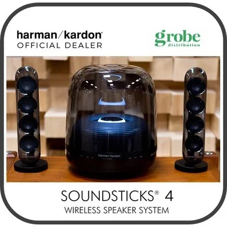 Harman Kardon Soundsticks 4 Bluetooth Speaker System (Singapore Stock)Brand new and authentic
