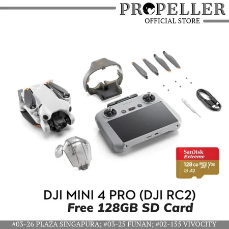 DJI Mini 4 Pro - 4K HDR True Vertical Shooting | Omnidirectional Obstacle Sensing | ActiveTrack 360°Brand new and authen