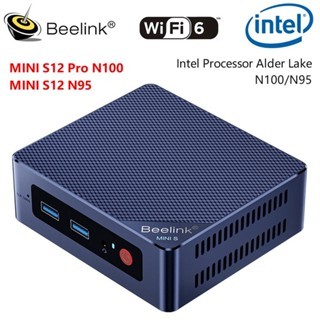 Beelink MINI S12 Pro Windows 11 Intel 12th Gen N100 Mini PC DDR4 16GB 512GB NVME SSD 3.4GHz Wifi 6 Bluetooth 5.2 RJ45 Ga