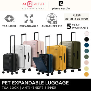 Pierre Cardin Top Opening Expandable TSA Lock Luggage | 29 inchBrand new and authentic